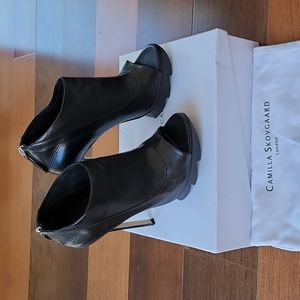 Camilla Skovgaard bootie with saw sole